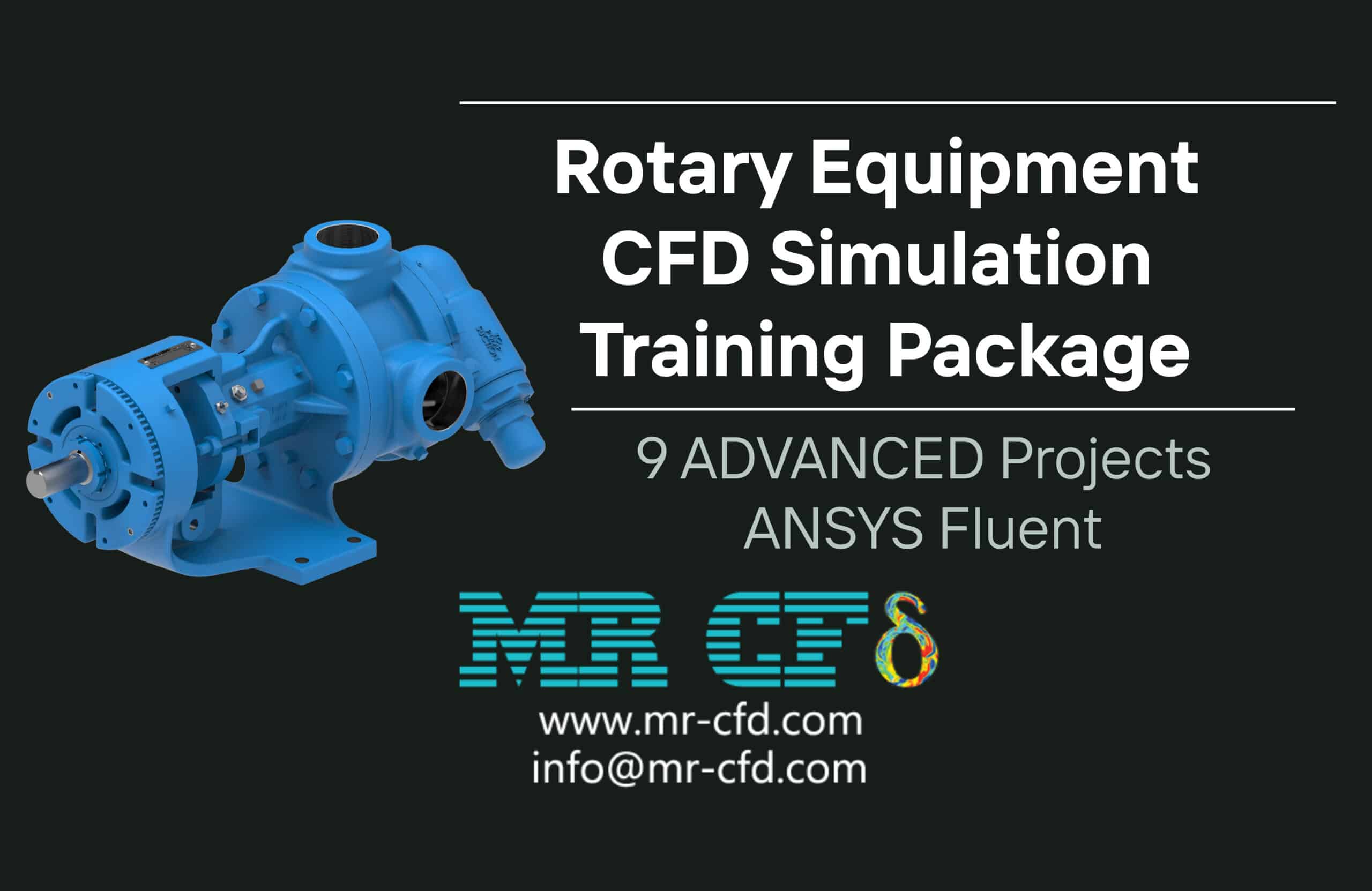 Rotary Equipment Cfd Simulation Training Package: 9 Advanced Projects By Ansys Fluent