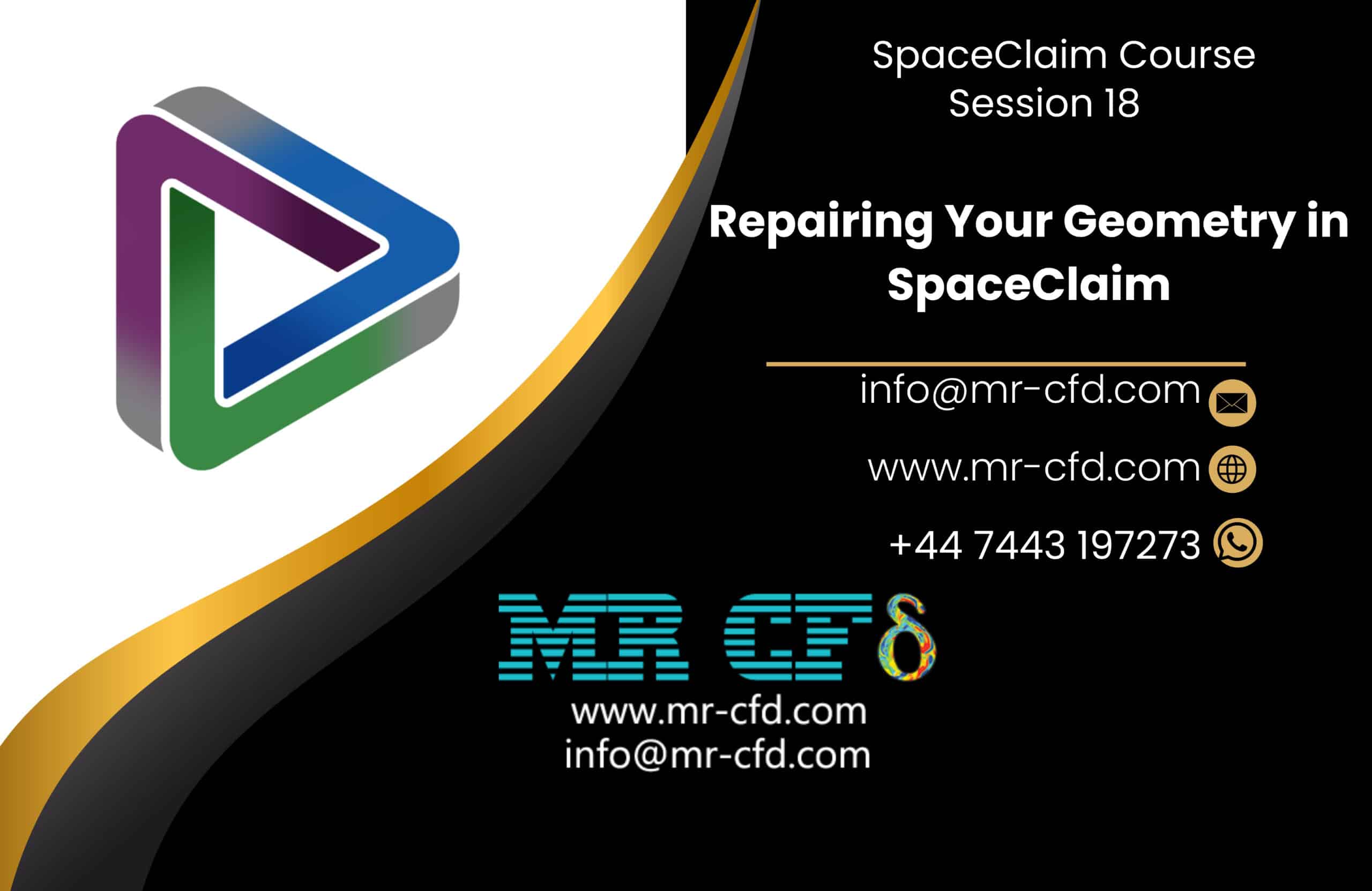 Spaceclaim Course, Session 18: Repair Tab