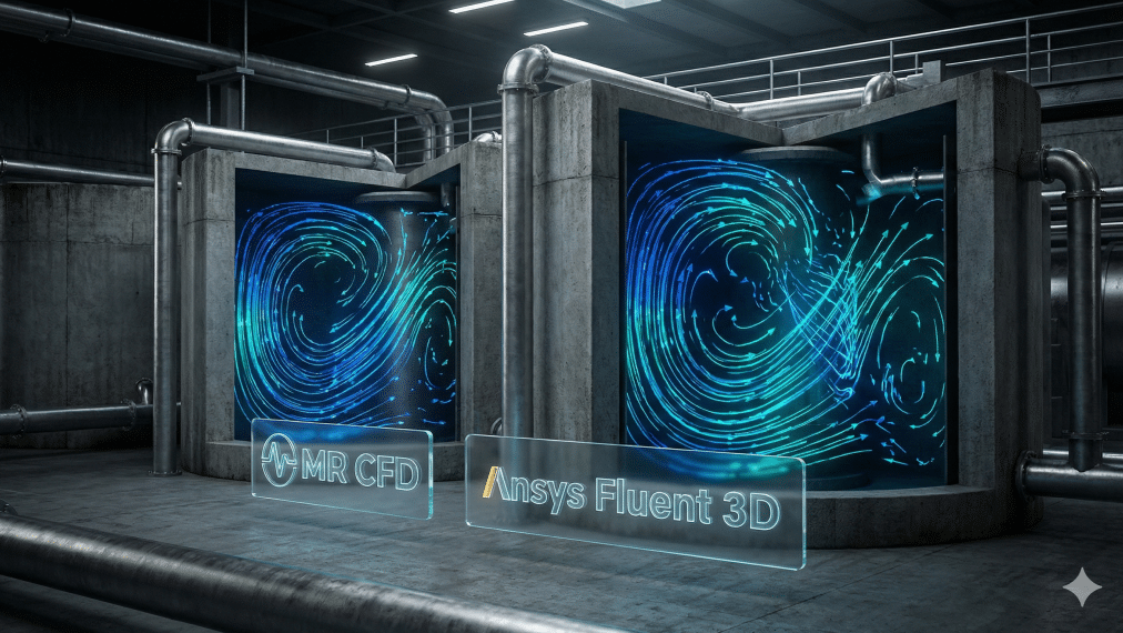 CFD for Water Treatment: Optimizing Mixing & Efficiency 💧