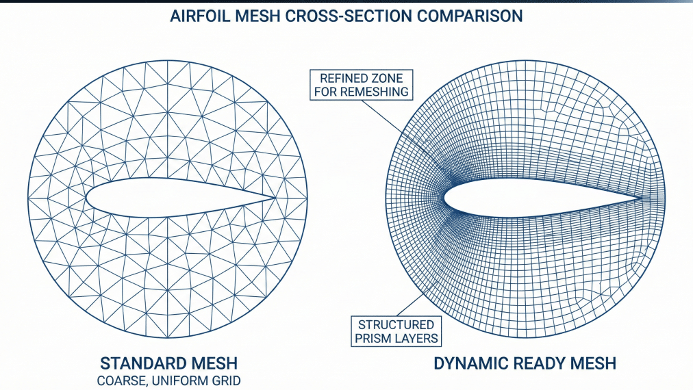 Simulating Blade Flutter Using A Two-Way Fsi Approach In Ansys: An Advanced Guide 1 How Should You Prepare The Geometry And Mesh For 2-Way Coupling?