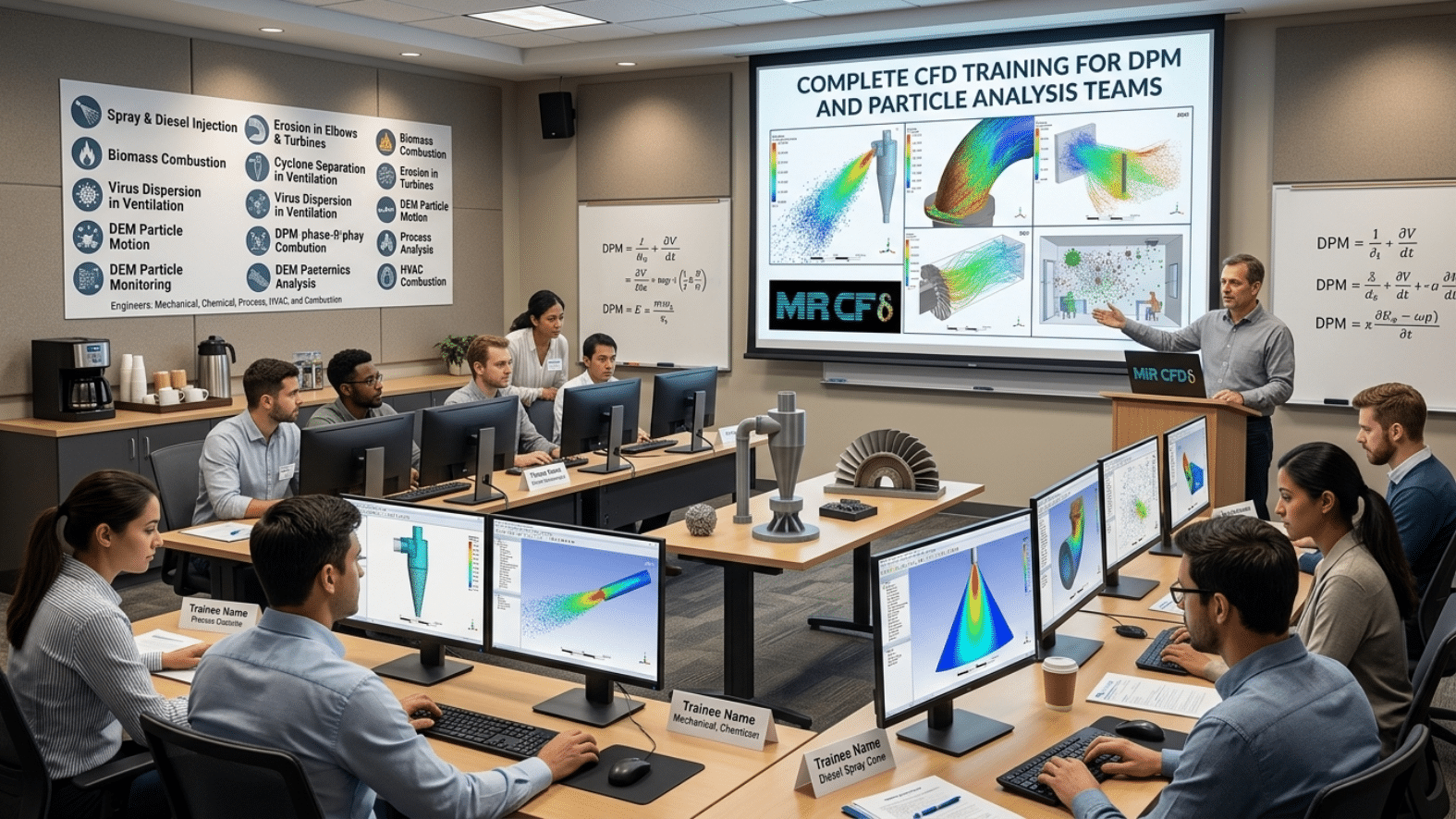 Particle Analysis (Dpm) Golden Training Course: +160 Simulations (All In One Course) 8 Complete Cfd Training For Dpm And Particle Analysis Teams