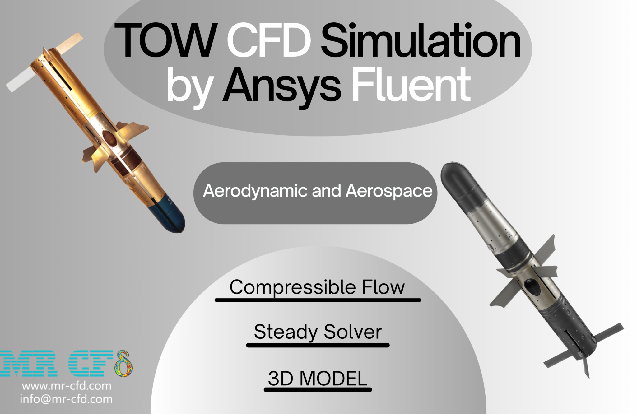 TOW Simple Aerodynamic Analysis: CFD Simulation by ANSYS Fluent - MR CFD