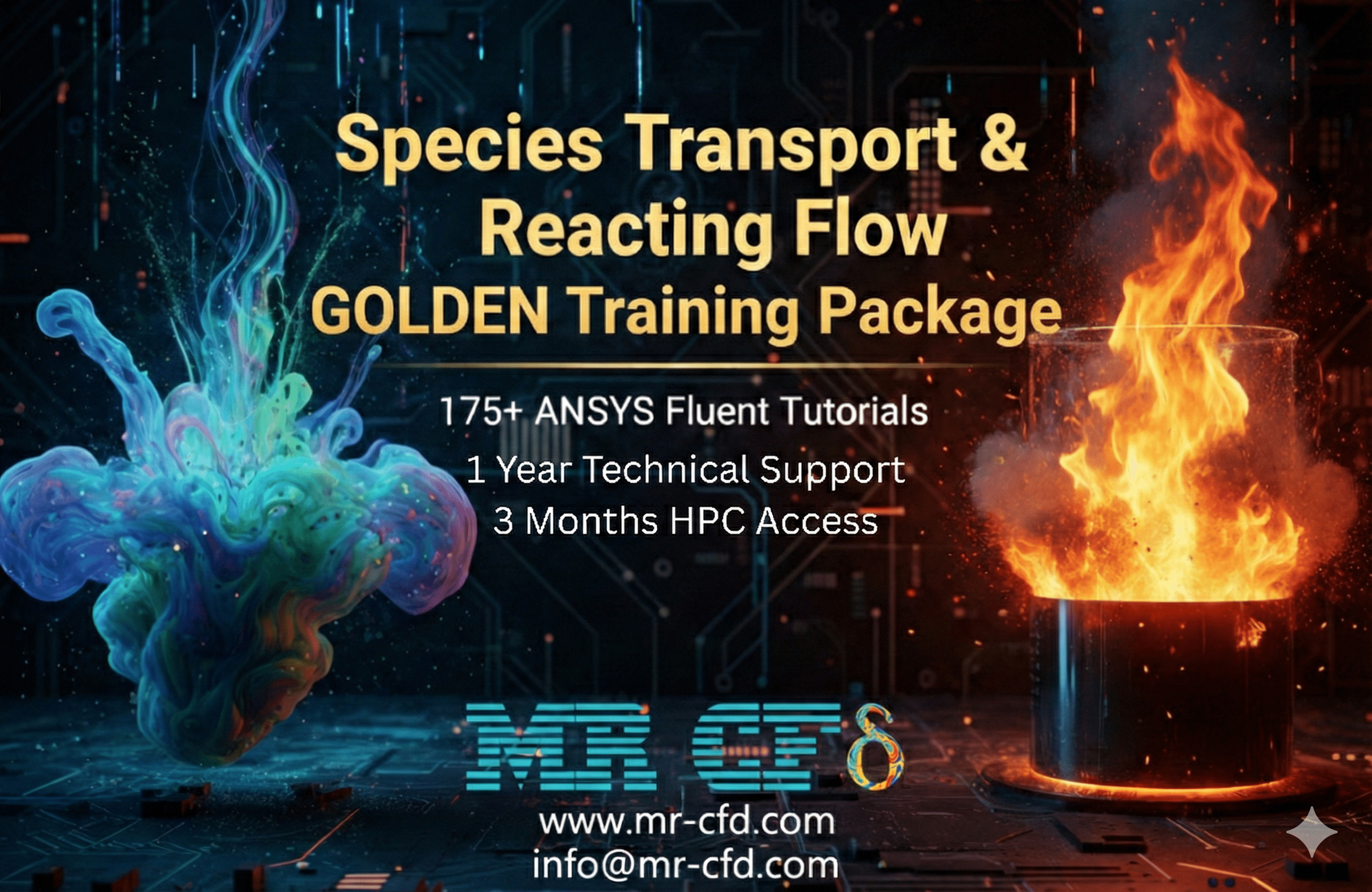 Home 1 Species Transport And Reacting Flow Golden Training Package: +175 Cfd Simulations By Ansys Fluent