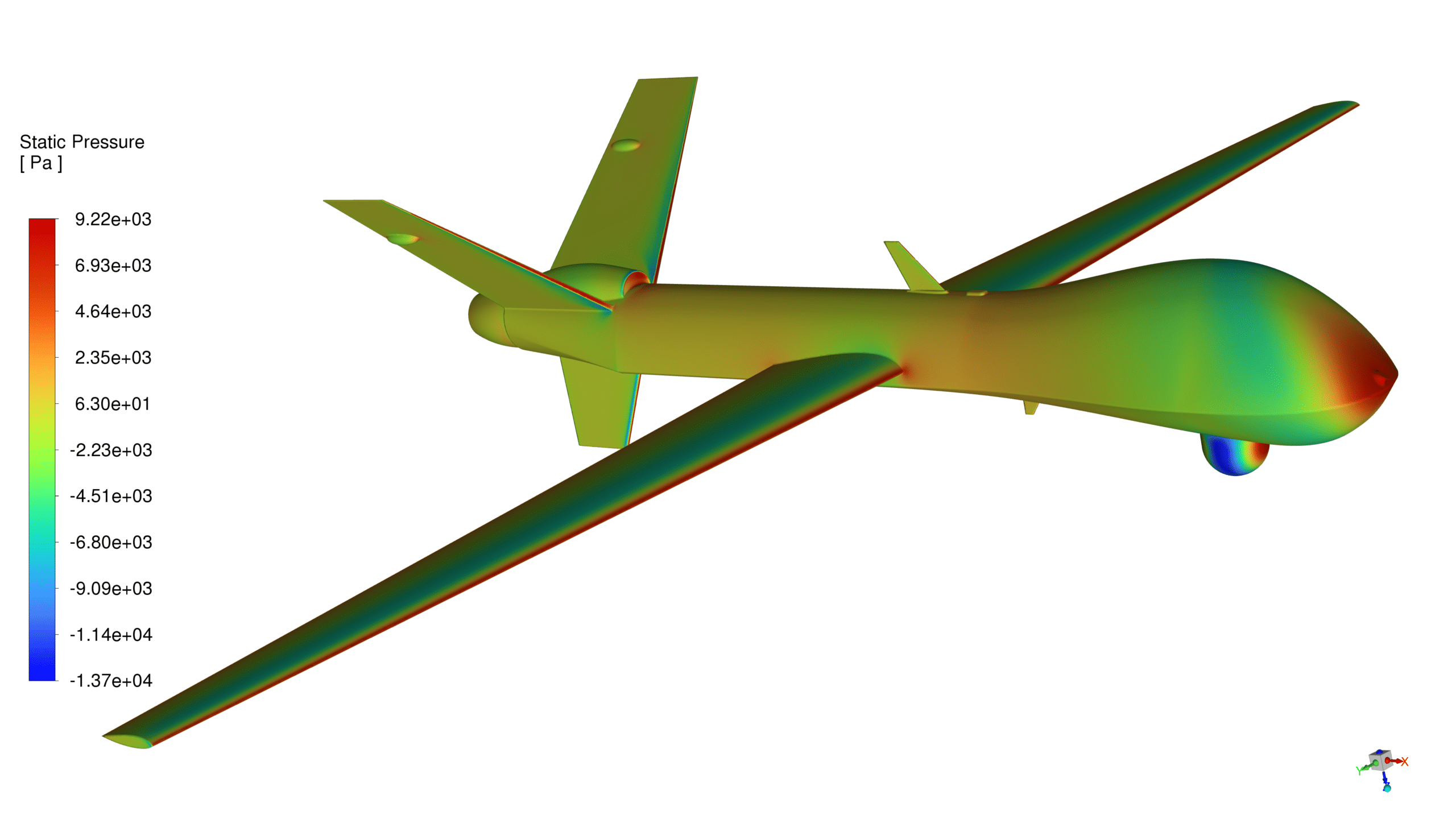 Mq-9 Uav Simple Aerodynamic Analysis: Cfd Simulation By Ansys Fluent 8 Mq-9