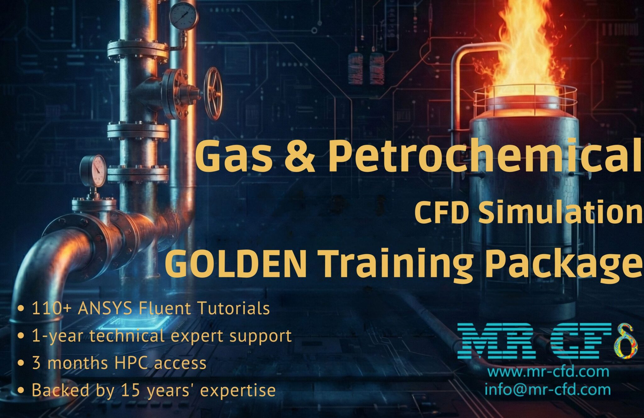 Petrochemical & Gas CFD Course [Full Course - 2026]