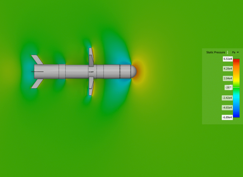 Ansys Discovery: Javelin Nose Cone Parametric Aerodynamic Analysis, Cfd Simulation 4 Javelin