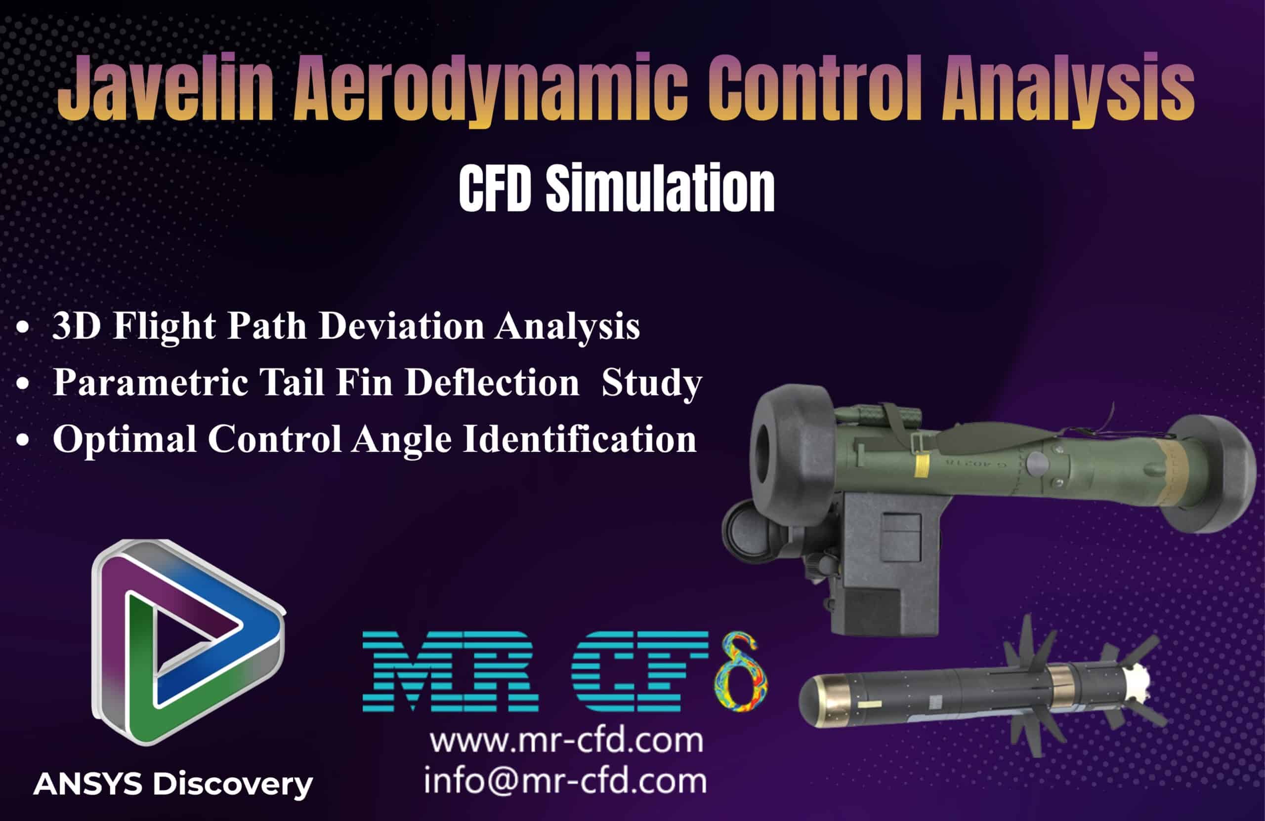 Home 6 Ansys Discovery: Javelin Aerodynamic Control Analysis, Cfd Simulation