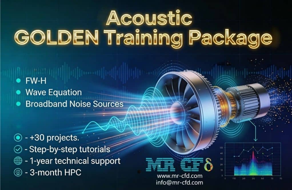 Home 1 Acoustic Golden Training Package: +30 Cfd Simulations By Ansys Fluent