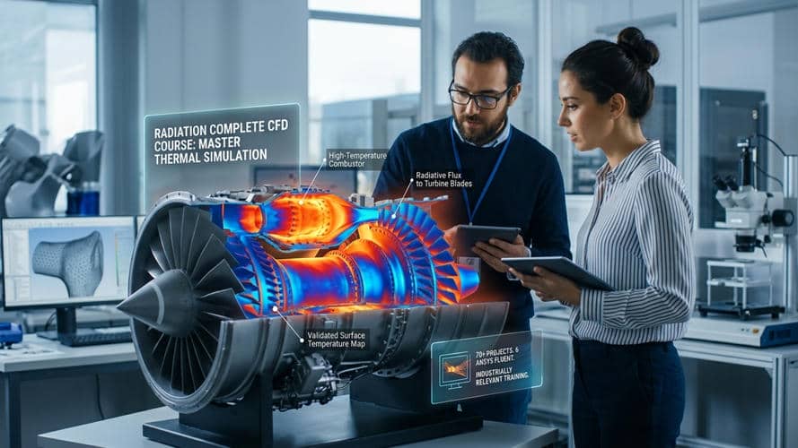 Radiation Golden Training Package: +70 Simulations (All In One Course) 11 Enroll In The Radiation Complete Cfd Course And Advance Your Simulation Expertise