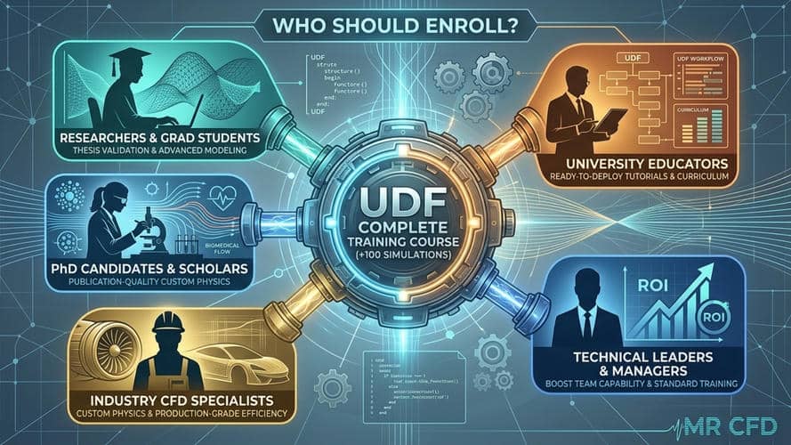 Udf Golden Training Course: +100 Simulations (All In One Course) 11 Who Should Enroll In This User Defined Function Complete Cfd Course