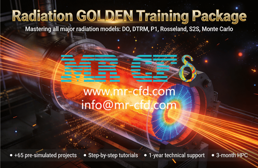 Home 1 Radiation Golden Training Package: +65 Cfd Simulations By Ansys Fluent