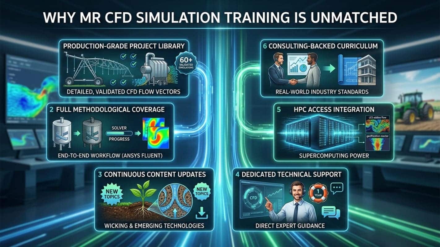 Agricultural And Food Golden Training Course: +60 Simulations (All In One Course) 9 Why Mr Cfd Delivers Unmatched Agricultural Engineering Simulation Training