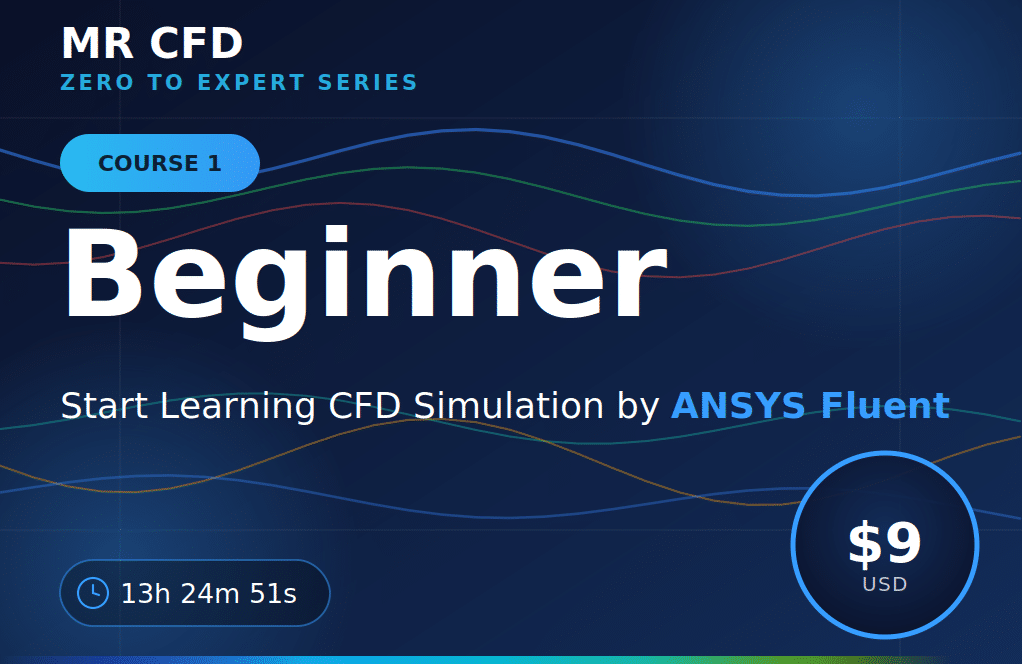 Start Learning CFD Simulation by ANSYS Fluent