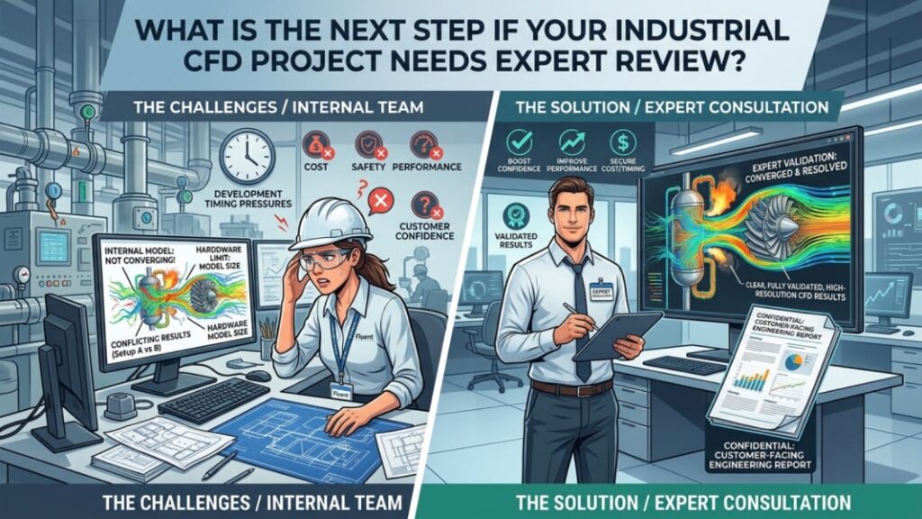 Cfd Consulting Services For Industries: When Should Industrial Teams Hire Experts? 10 What Is The Next Step If Your Industrial Cfd Project Needs Expert Review?