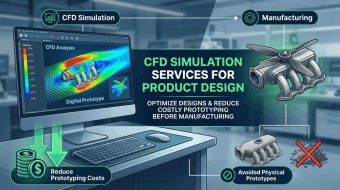 CFD Simulation Services for Product Design: Reduce Prototyping Cost Before Manufacturing
