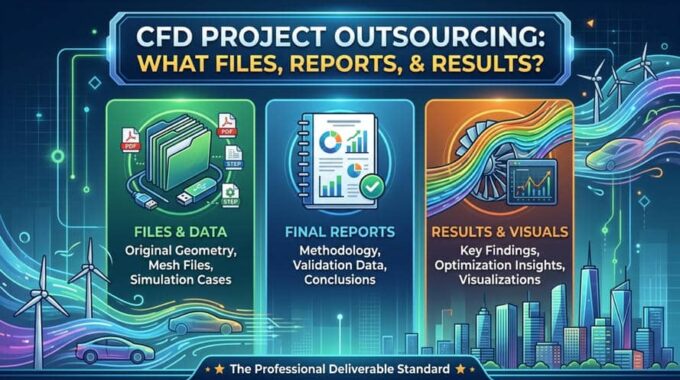 CFD Project Outsourcing: What Files, Reports, and Results Should You Expect?