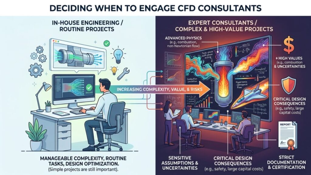Cfd Consulting Services For Industries: When Should Industrial Teams Hire Experts? 5 Which Industrial Cfd Problems Are Best Suited For Expert Consultants?