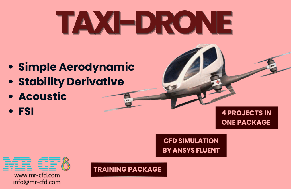 Home 15 Taxi-Drone: Cfd Simulation Training Package