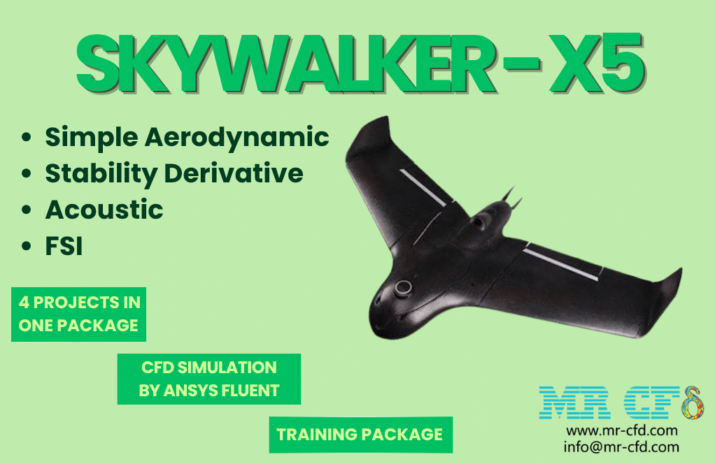 Home 15 Skywalker-X5 Uav: Cfd Simulation Training Package