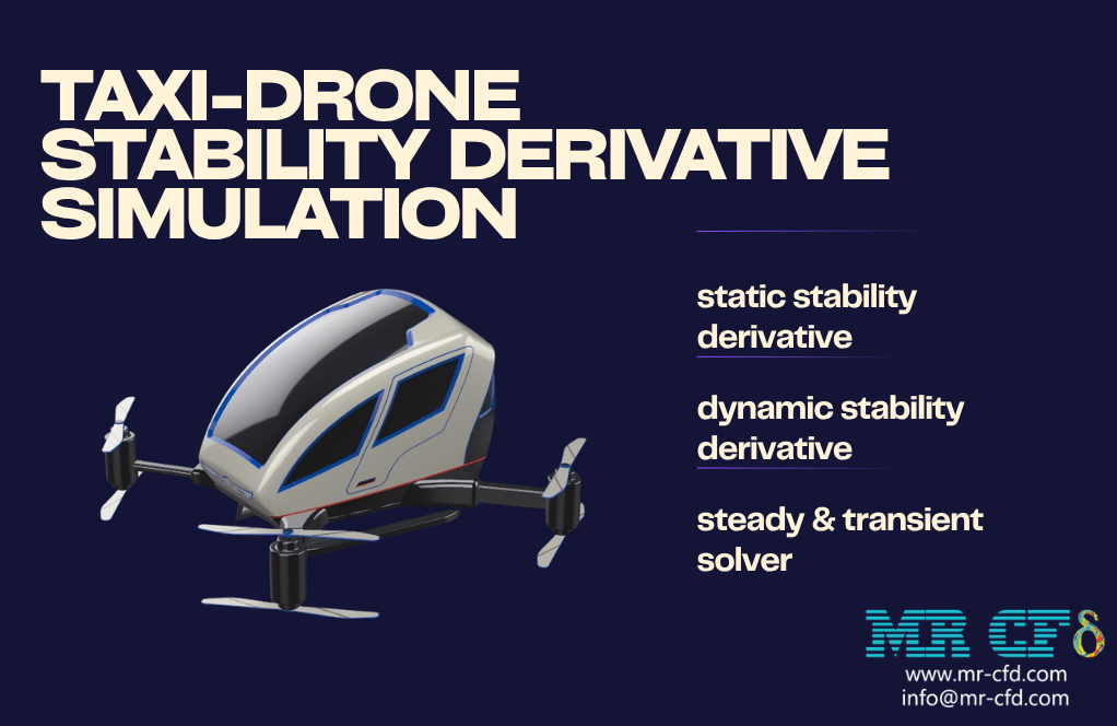Home 6 Taxi-Drone Stability Derivative: Cfd Simulation By Ansys Fluent