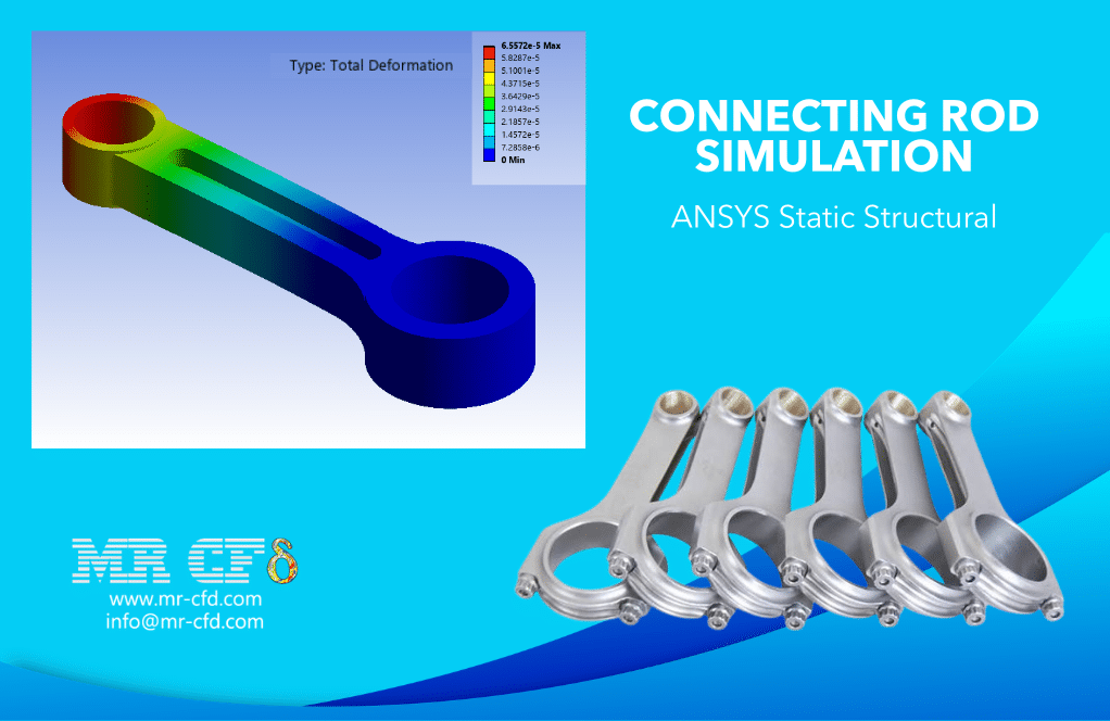 Home 6 Ansys Structural: Connecting Rod Static Simulation