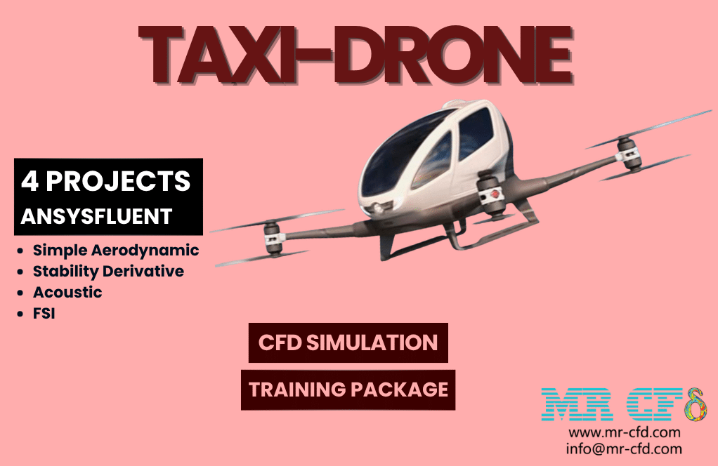 Home 11 Taxi-Drone: Cfd Simulation Training Package