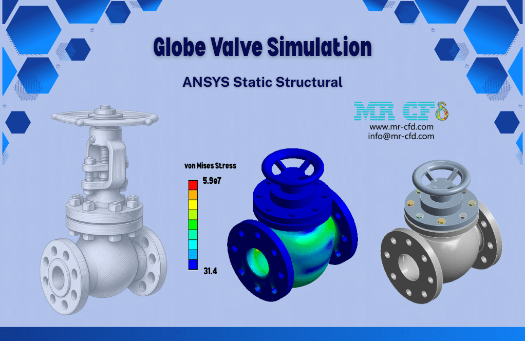 Home 8 Ansys Structural: Globe Valve Static Simulation